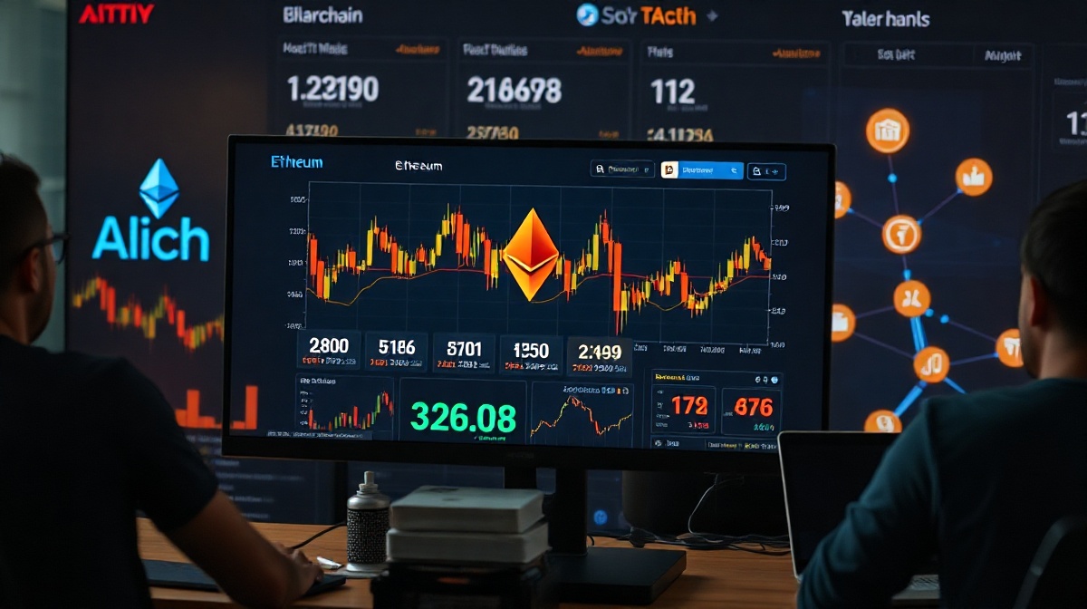 ethereum price today illustration